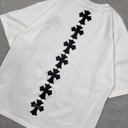 Chrome Hearts Ventosa Cross Patch White Shirt