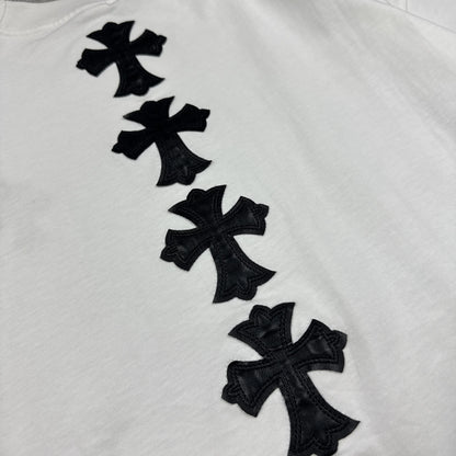 Chrome Hearts Ventosa Cross Patch White Shirt