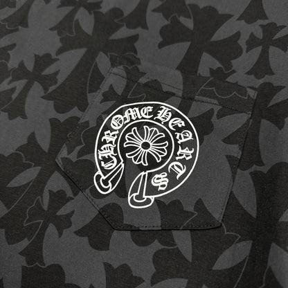 Chrome Hearts Monogram Cemetery Cross Long Sleeve