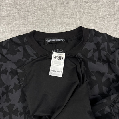 Chrome Hearts Monogram Cemetery Cross Long Sleeve
