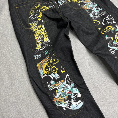 Evisu Jeans Dragon & Tiger