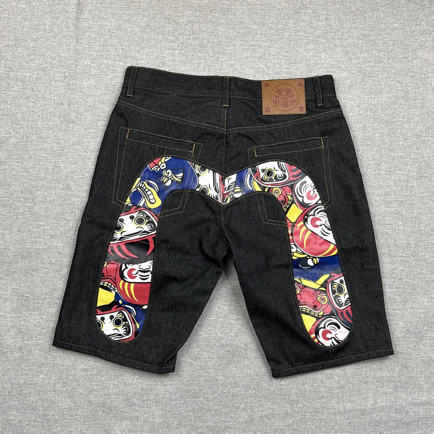 Evisu Logo Design Jorts