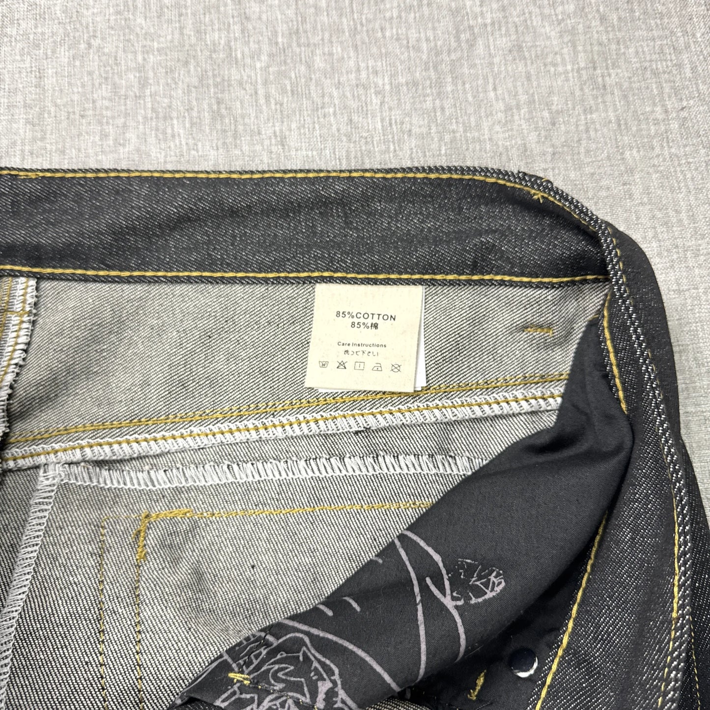 Evisu Logo Dragon Jorts