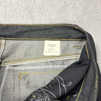 Evisu Logo Dragon Jorts