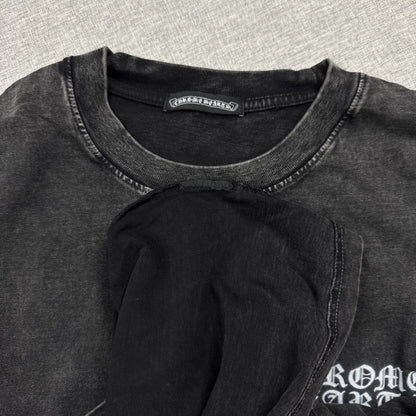 Chrome Hearts Washed Snowflake Text Long Sleeve