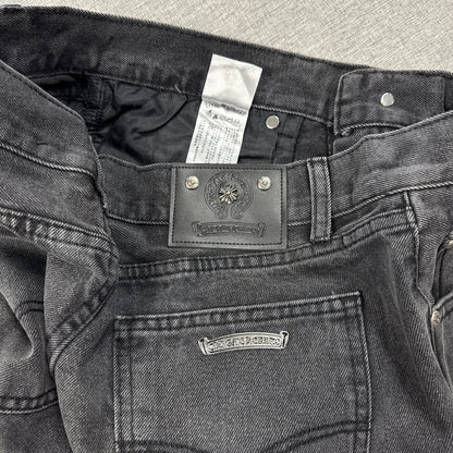 Chrome Hearts White Cross Patch Pants
