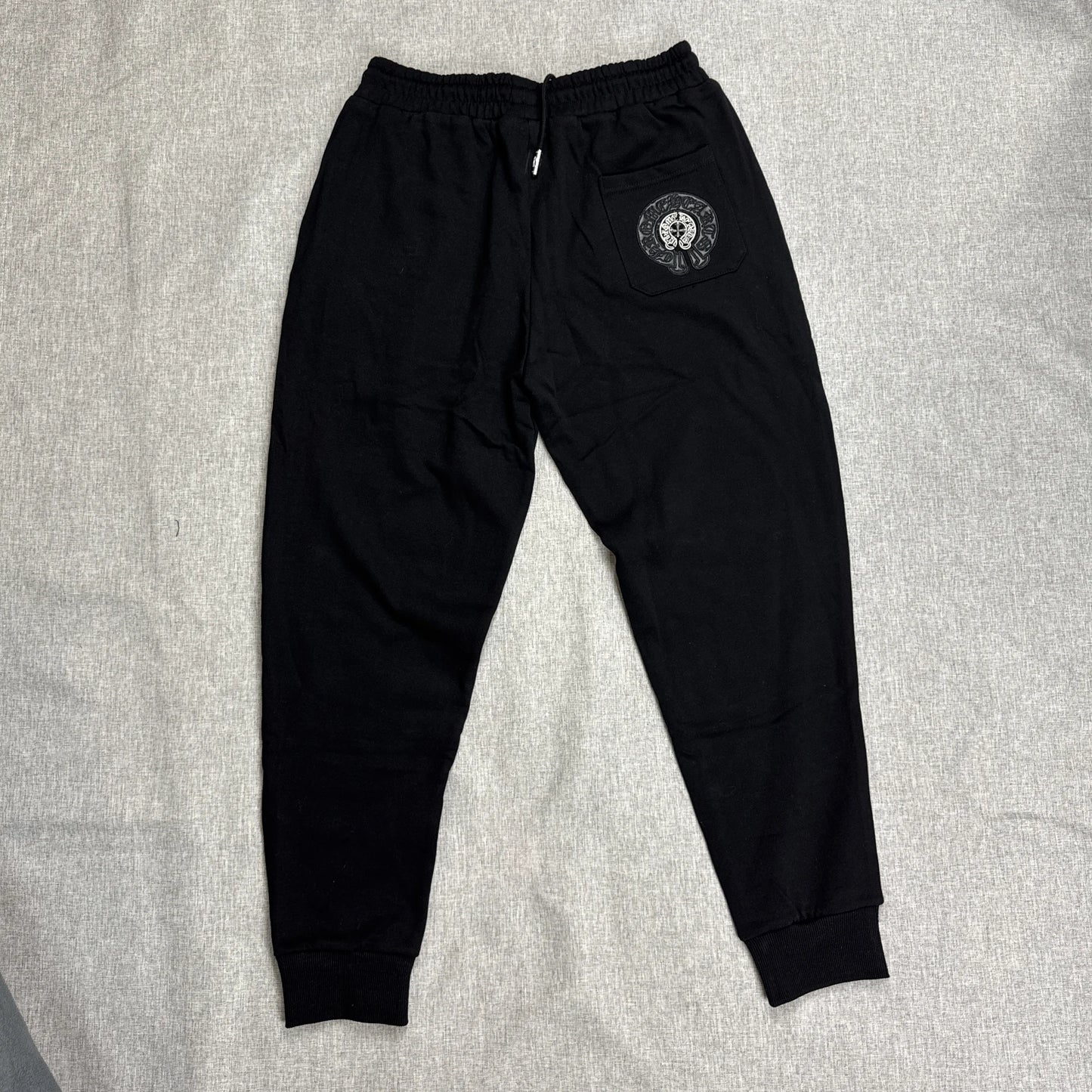 Chrome Hearts White Black Cross Patch Jogger