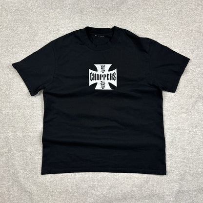West Coast Choppers White Cross Long Beach CA. Black