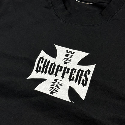 West Coast Choppers White Cross Long Beach CA. Black