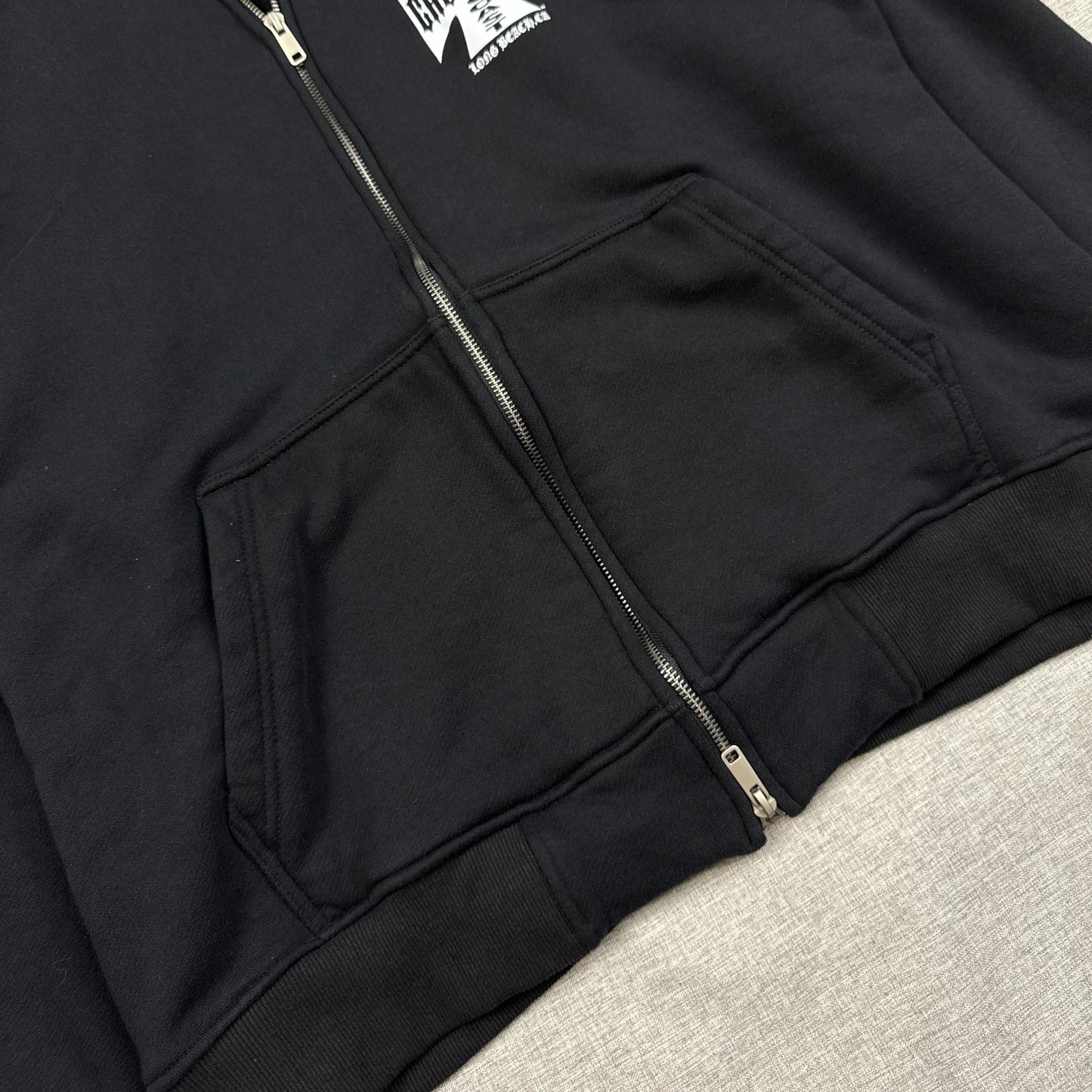 West Coast Choppers White Cross Hoodie