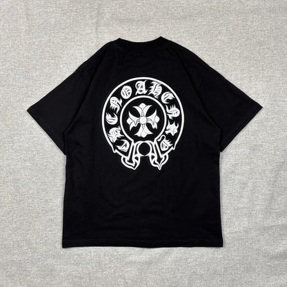 Chrome Hearts Horseshoe Cross Black Shirt