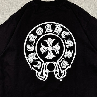 Chrome Hearts Horseshoe Cross Black Shirt
