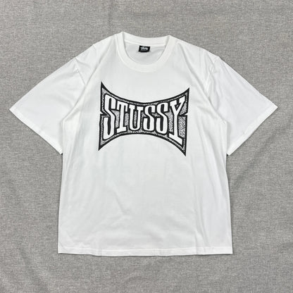 Stussy Champion White Tee