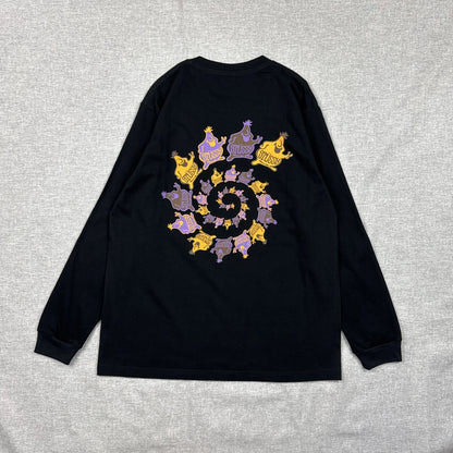 Stussy Mr Blob Spiral Long Sleeve