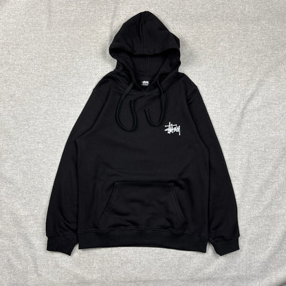 Stussy Basic Logo Black Hoodie
