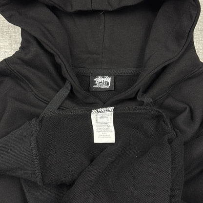 Stussy Basic Logo Black Hoodie