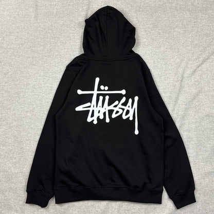 Stussy Basic Logo Black Hoodie
