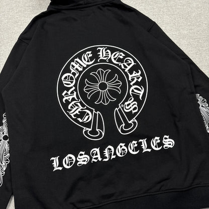 Chrome Hearts LA Zip Up Hoodie