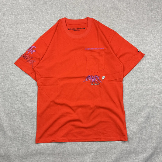 Chrome Hearts Matty Boy Pocket Red Tee