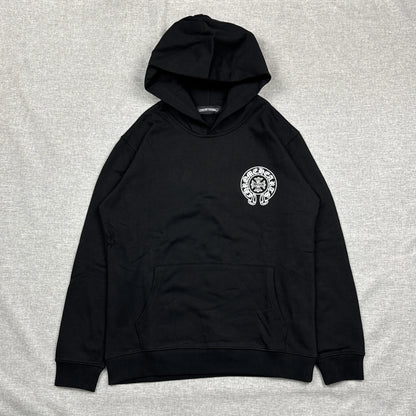 Chrome Hearts Metal Cross with Horseshoe Hoodie