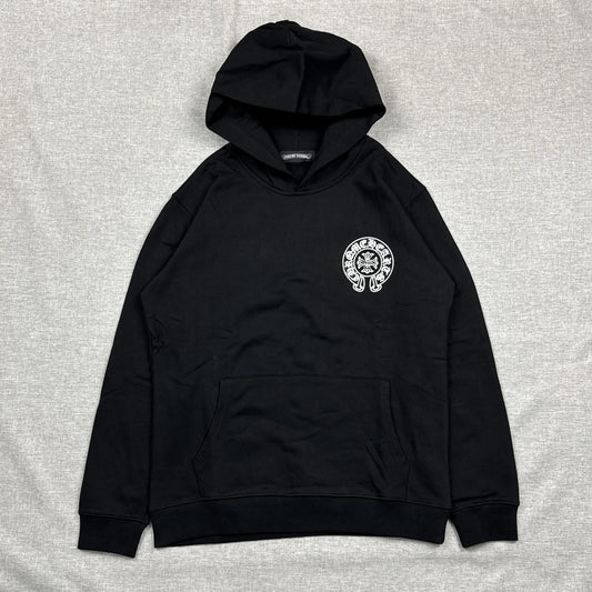 Chrome Hearts Metal Cross with Horseshoe Hoodie