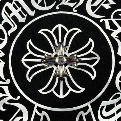 Chrome Hearts Metal Cross with Horseshoe Hoodie