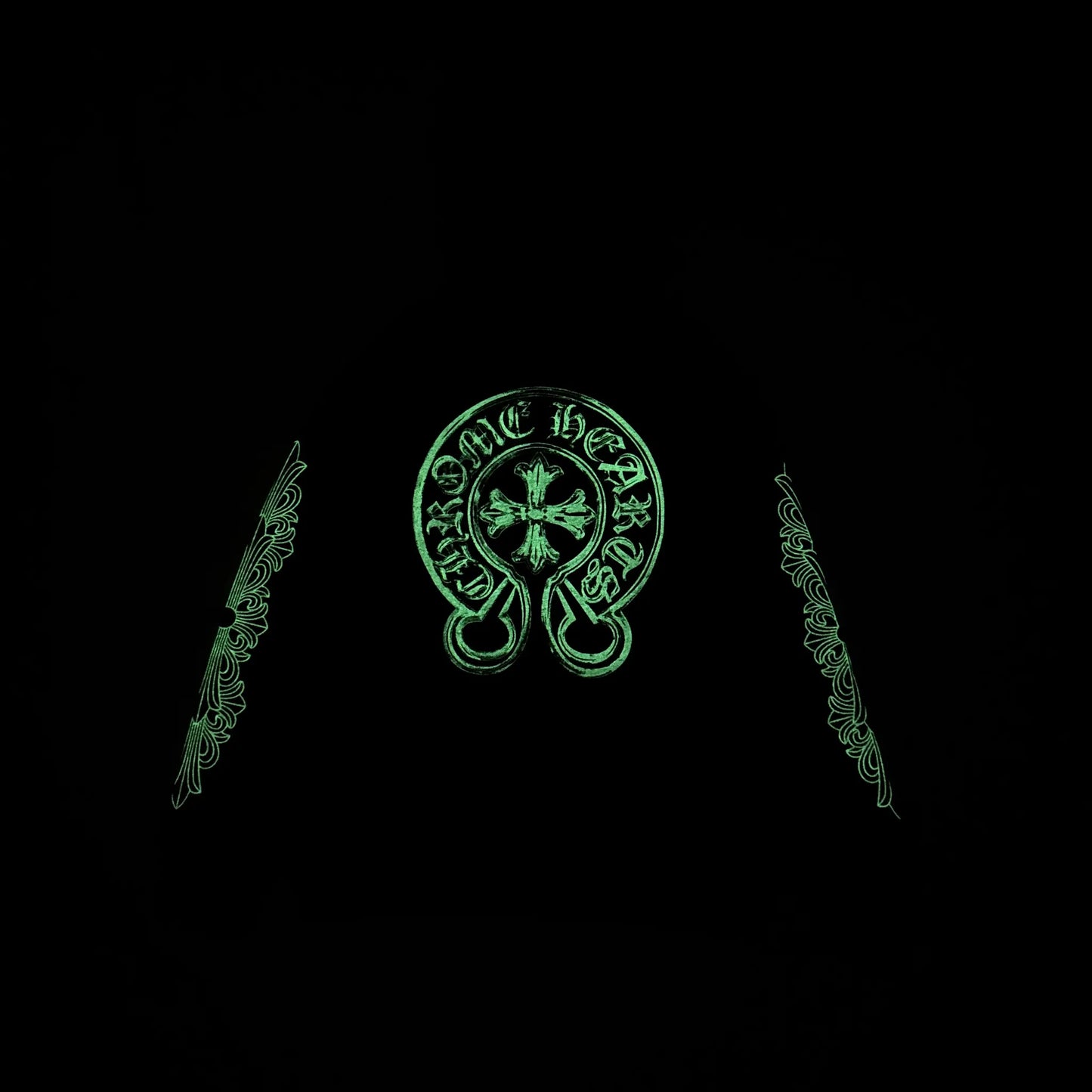 Chrome Hearts Cross Horseshoe GITD
