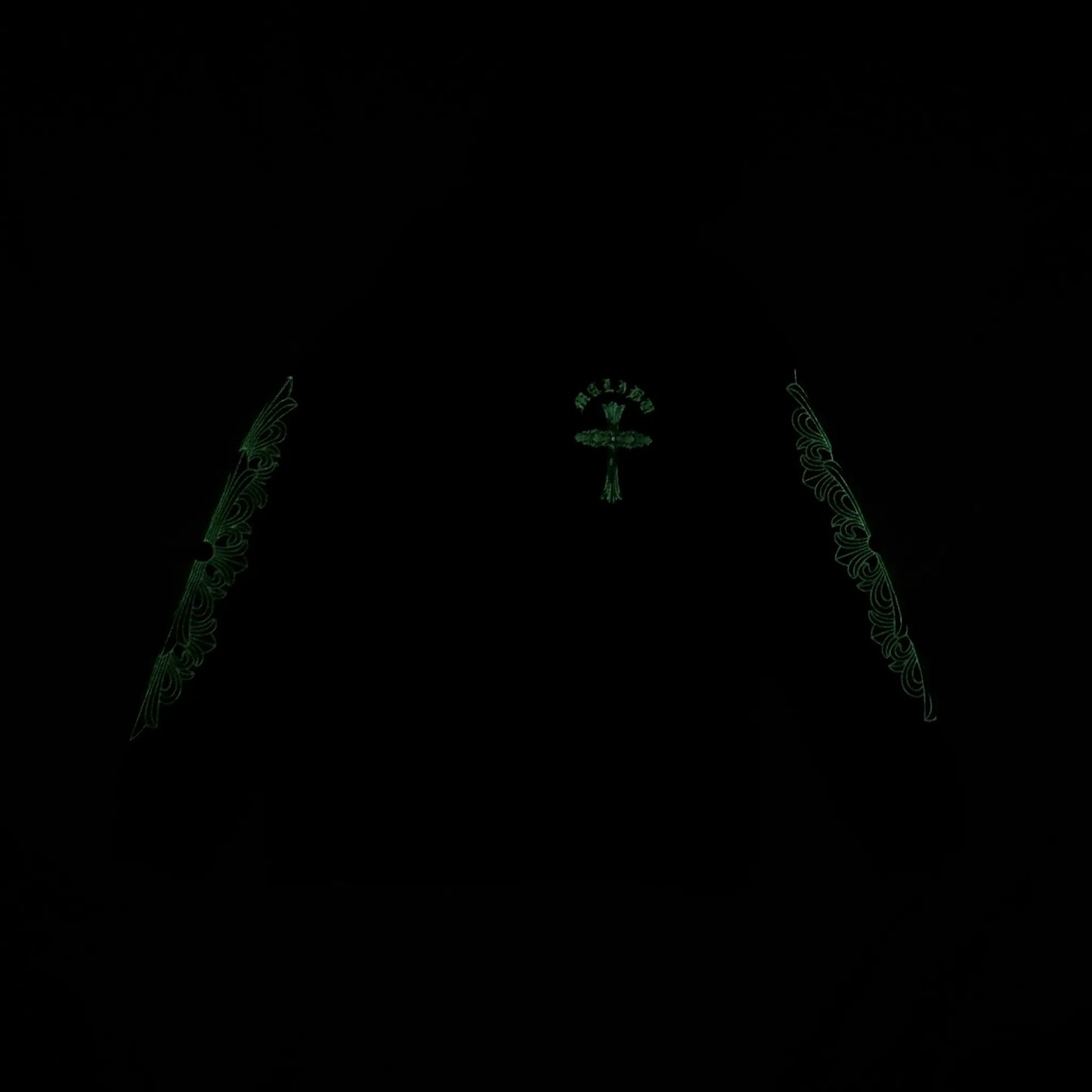 Chrome Hearts Cross Horseshoe GITD