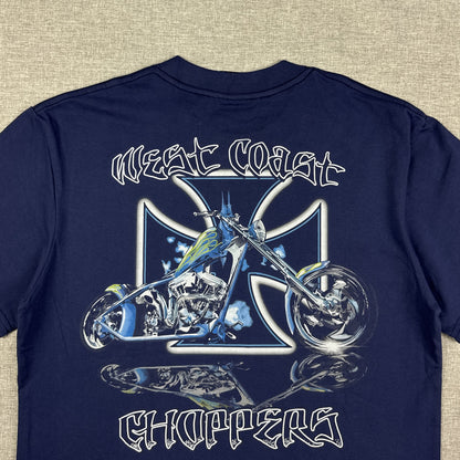 West Coast Choppers Blue Motor