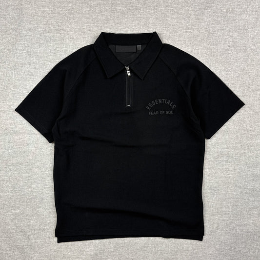 Essentials Half Zip Polo (S)