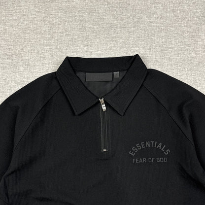 Essentials Half Zip Polo (S)