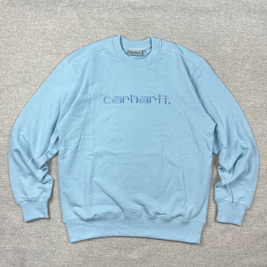 Carhartt Light Bluee Logo Sweatshirt