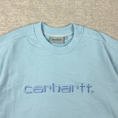 Carhartt Light Bluee Logo Sweatshirt