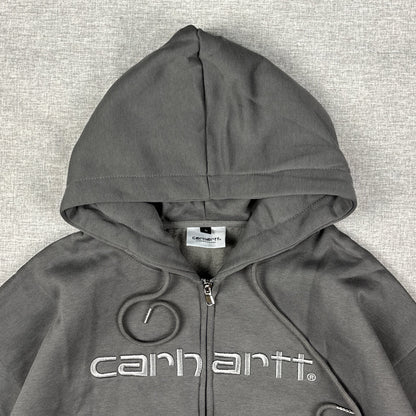 Carhartt Logo Hoode Gray